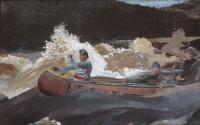 Homer, Winslow - Shooting The Rapids